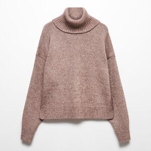 Turtleneck knitted sweater